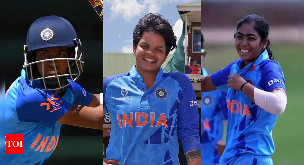 शैफाली, श्वेता, पार्शवी का नाम ICC U19 महिला T20 विश्व कप टीम ऑफ टूर्नामेंट में शामिल |  क्रिकेट खबर