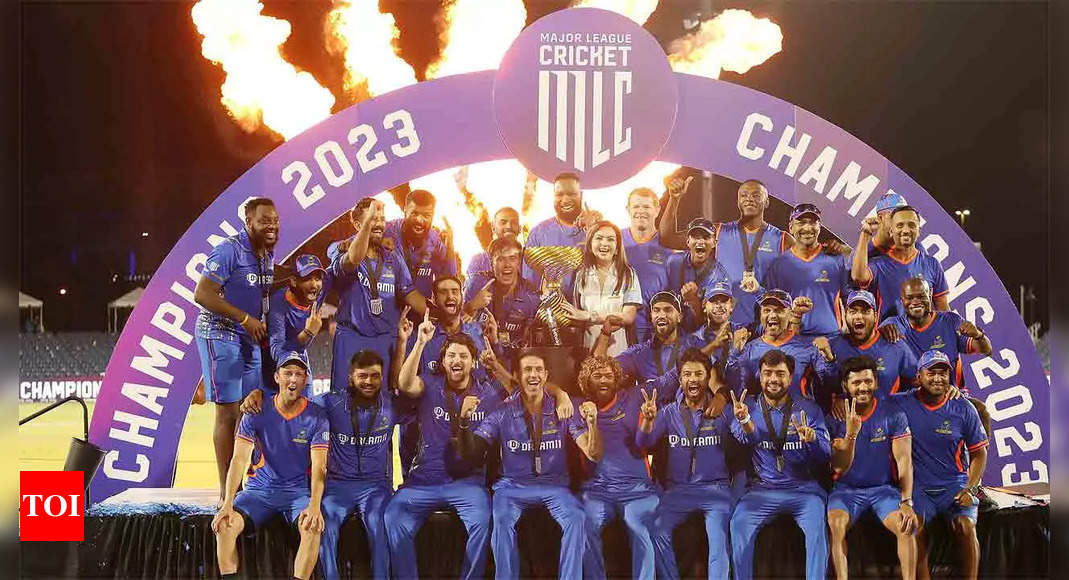 MLC 2023 Champions: Major League Cricket: Nicholas Pooran leads MI New York to inaugural season title | Cricket News