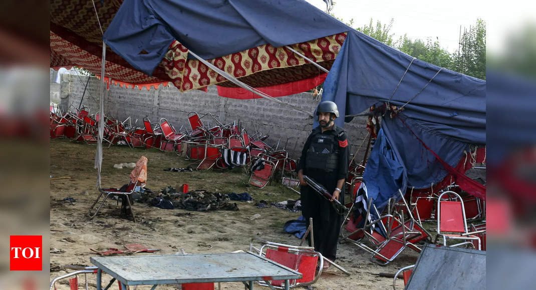 ISIS behind suicide blast at JUI-F political convention that killed 44 in Pakistan: Police