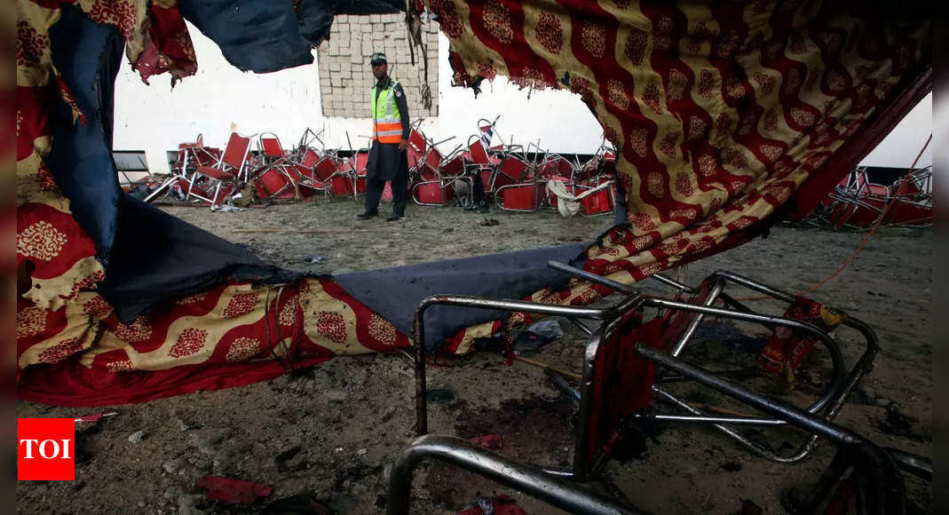 Pakistan Suicide Bombing: Death toll in Pakistan suicide bombing rises to 54 as families hold funerals, police say | World News