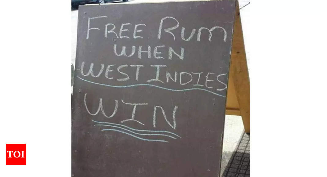 West Indies Free Rum Tweet: India vs West Indies: 'Bring the rum and come' - West Indies board's epic reply to 'free rum' tweet | Cricket News