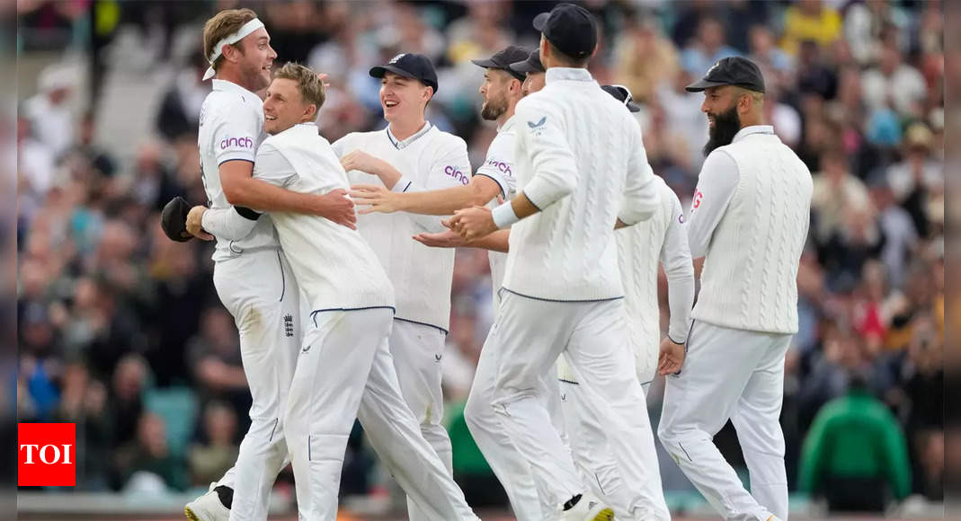 5th Test: Stuart Broad enjoys fitting career finale as England win to draw Ashes 2-2 | Cricket News