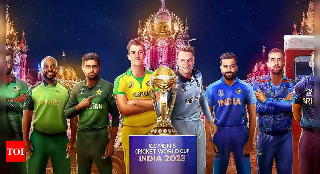 ICC releases 2023 ODI World Cup poster | Cricket News