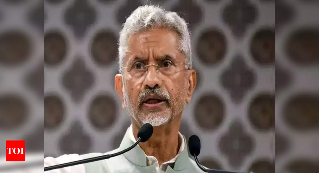 Border Infrastructure: Modi government significantly enhancing border infrastructure: Jaishankar | India News