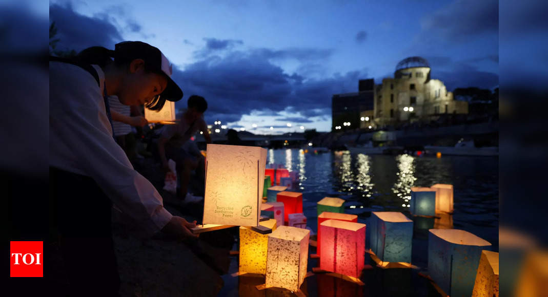 Japan Typhoon: Typhoon Khanun forces Japan atomic bomb commemorations inside