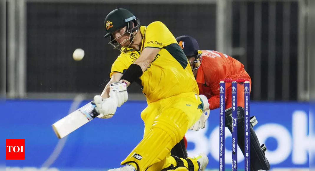 Australia's Steve Smith and Mitchell Starc star in rain-hit World Cup warm-up game | Cricket News