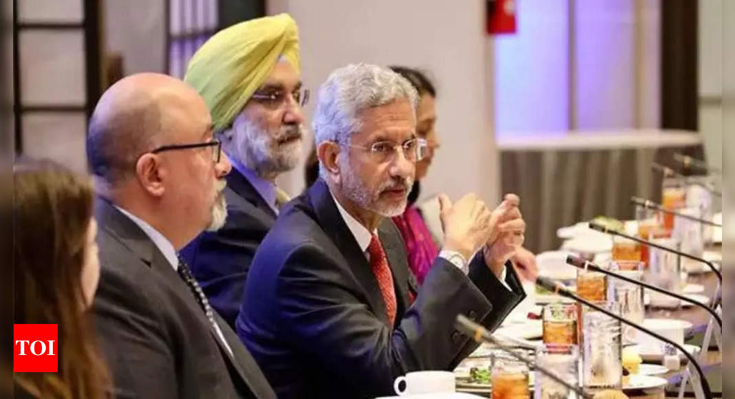 Governments will have to talk to each other and see how they take it forward: EAM Jaishankar on India-Canada row | India News