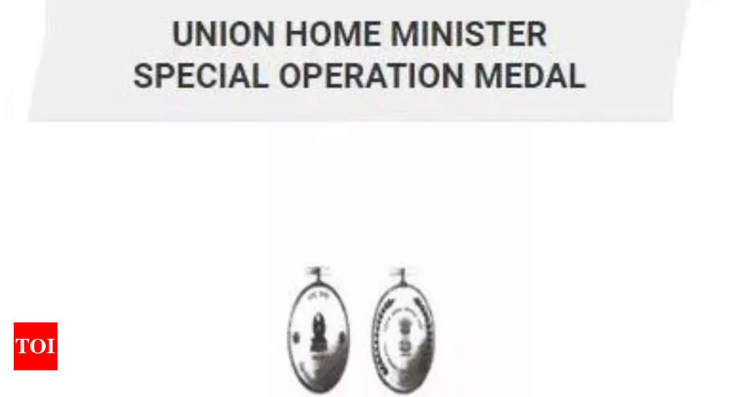 204 police personnel chosen for Special Operation Medal