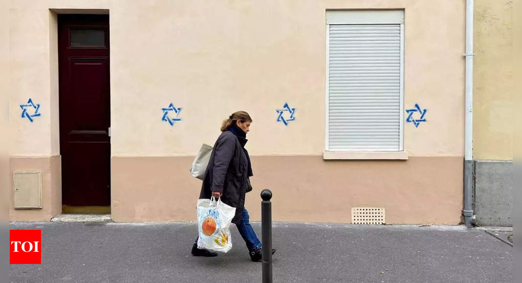 Fight: France vows 'merciless fight' against antisemitism after anti-Jewish graffiti found in Paris