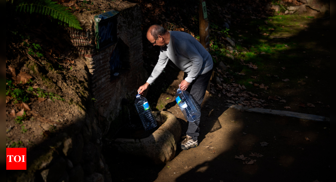 Villages in Spain's parched northeast struggle to keep drinking water flowing