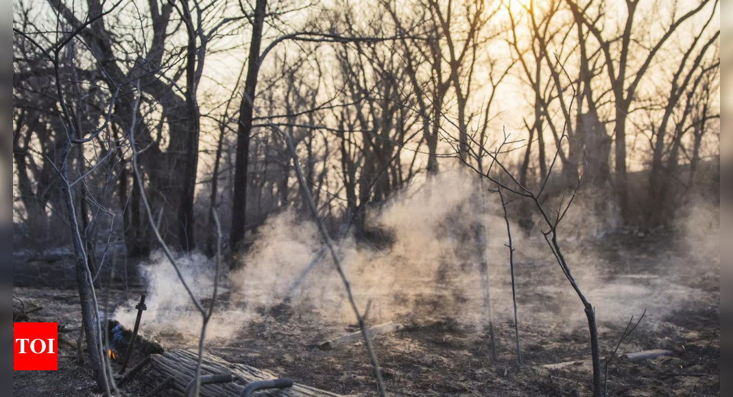 Wildfire grows into 2nd-largest in Texas history and briefly shuts down nuclear weapons facility