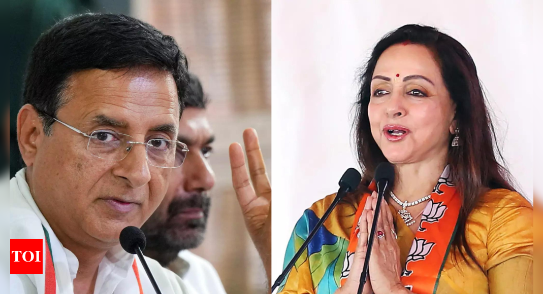 EC bans Congress' Randeep Surjewala from campaigning for 48-years over remarks on Hema Malini | India News