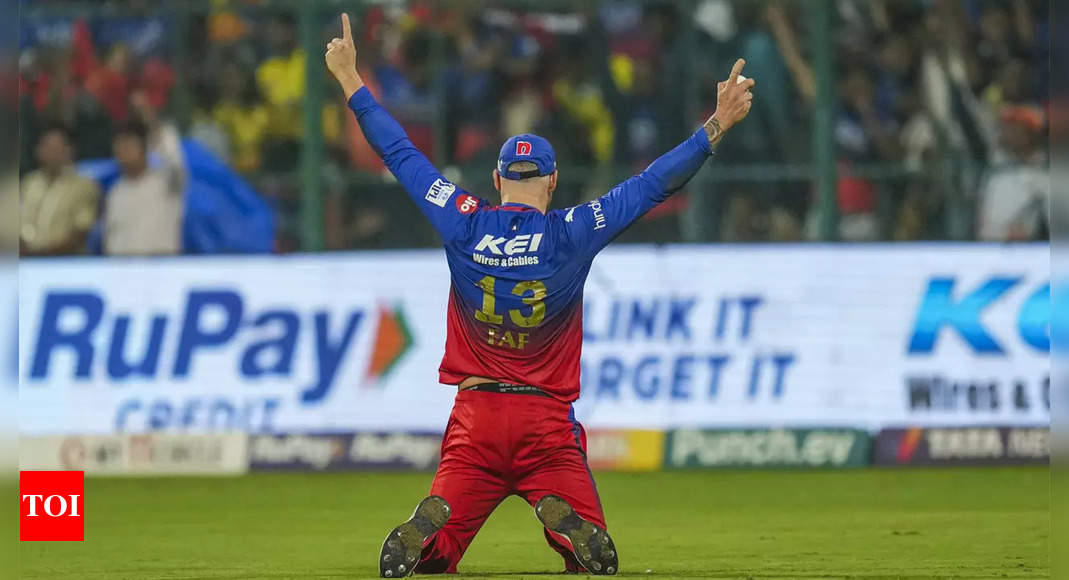 'Special night. Special group': Faf du Plessis hails RCB's stunning comeback to secure IPL playoff spot | Cricket News